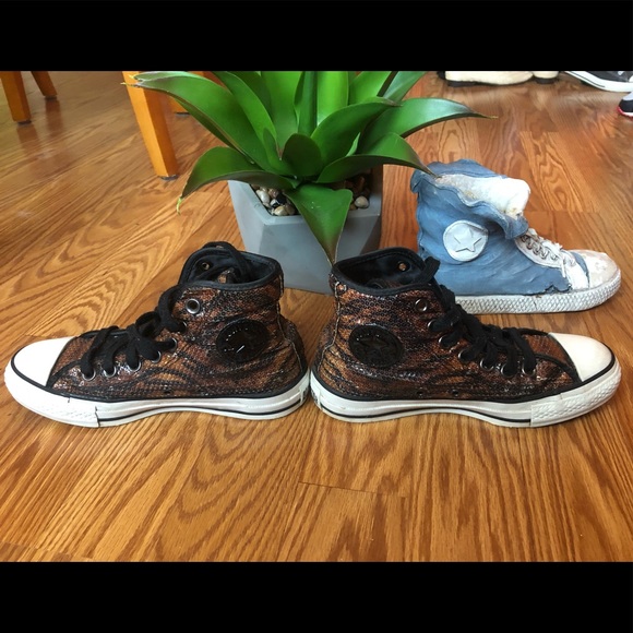 Tiger print sequence Converse Chuck Taylors - Picture 7 of 7